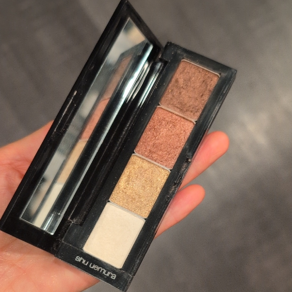 Shu Uemura Eyeshadow Palette - Bronze, Gold, Ivory